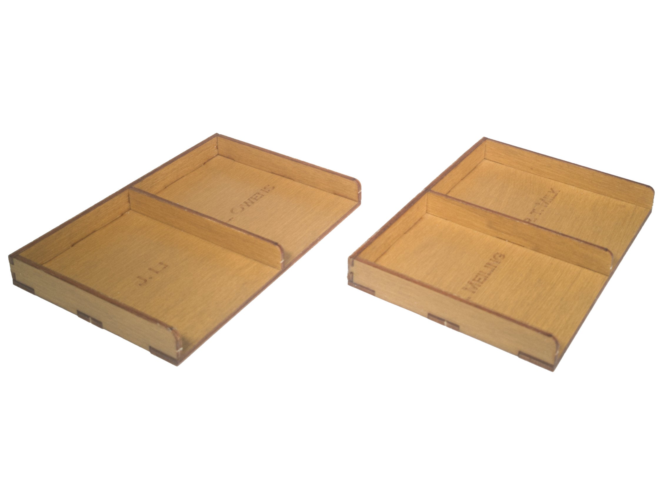 Character save trays (3 with 2 compartments each)