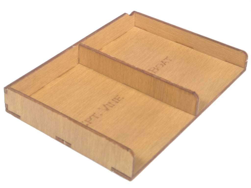 Character save tray sample