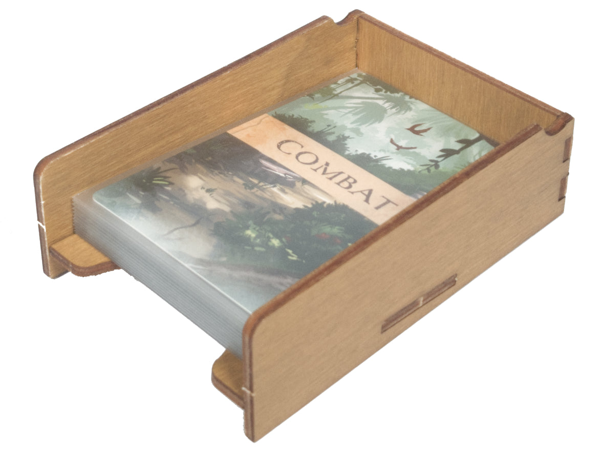 Combat card tray