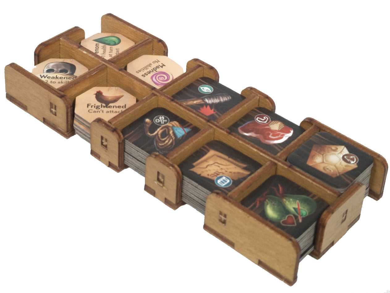 Resource and status token tray