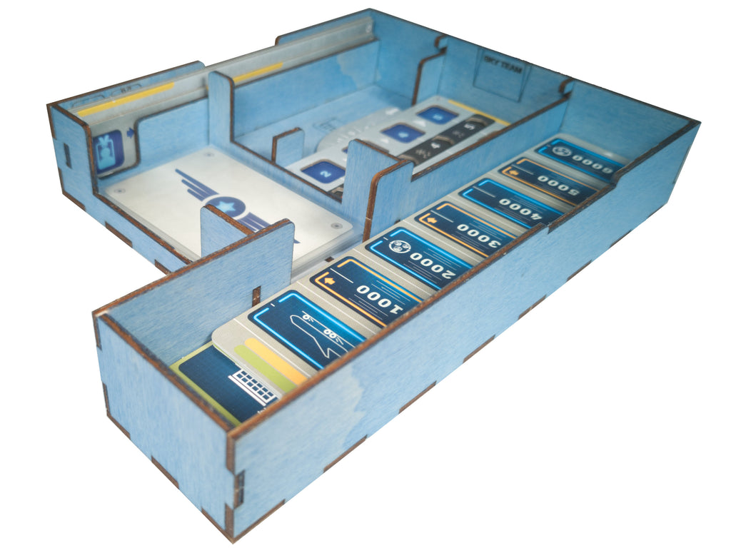 Tray for altitude and approach tracks, special ability cards and all modules