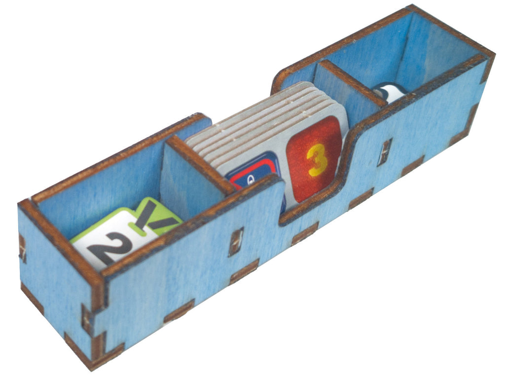 Tray for intern, alarm (T) and penguin (T) tokens - (T) marks components of Turbulence expansion